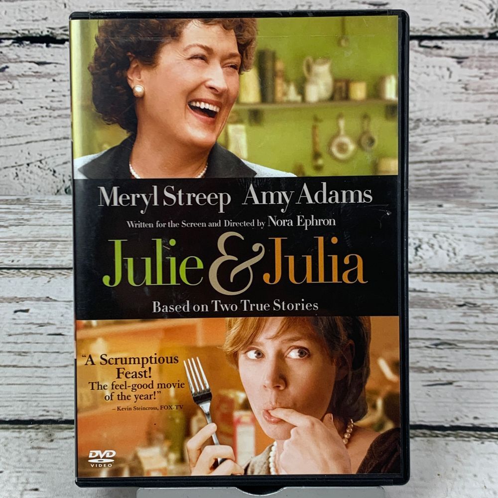 Julie & Julia [DVD 2009] Movie Meryl Streep Amy Adams Nora‎ Ephron Film